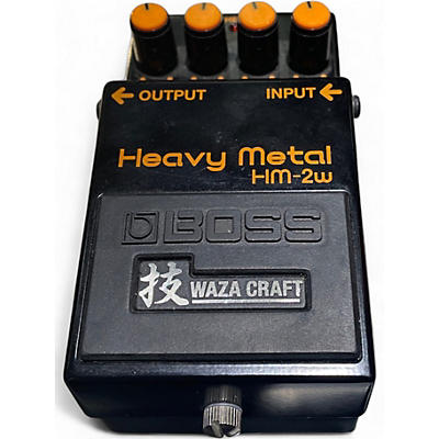 Used BOSS HM-2W Heavy Metal Effect Pedal