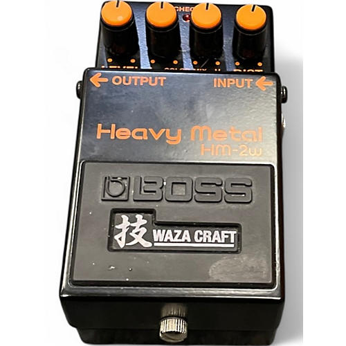 Used BOSS HM-2w Waza Craft Distortion Effect Pedal
