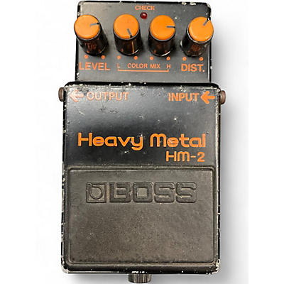 Used BOSS HM2 Effect Pedal