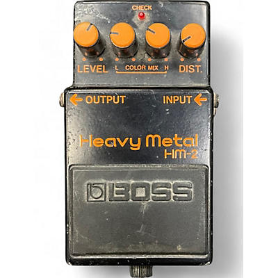 Used BOSS HM2 Heavy Metal Effect Pedal