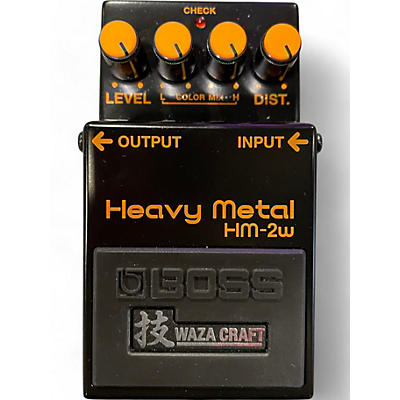 Used BOSS HM2 Heavy Metal Effect Pedal