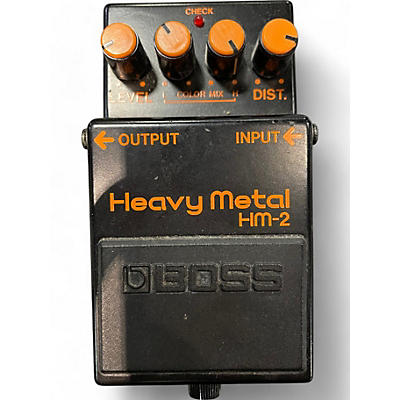 Used BOSS HM2 Heavy Metal Effect Pedal