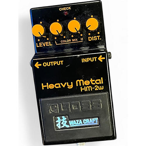 Used BOSS HM2 Heavy Metal Effect Pedal