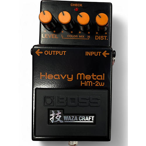 Used BOSS HM2 Heavy Metal Effect Pedal