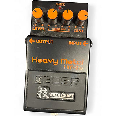 Used BOSS HM2 Heavy Metal Effect Pedal