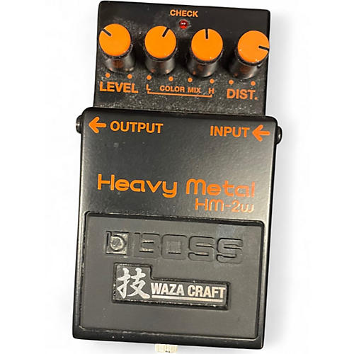Used BOSS HM2 Heavy Metal Effect Pedal