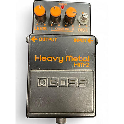 Used BOSS HM2 Heavy Metal Effect Pedal