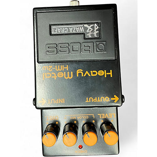 Used BOSS HM2 Heavy Metal Effect Pedal