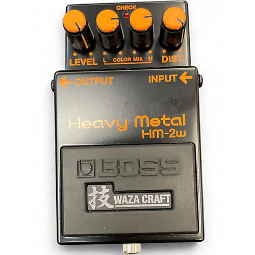 Used BOSS HM2 Heavy Metal Effect Pedal