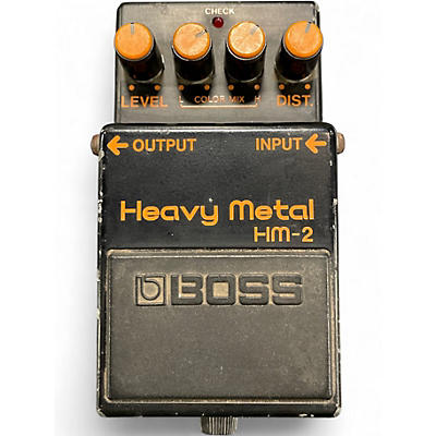 Used BOSS HM2 Heavy Metal Effect Pedal