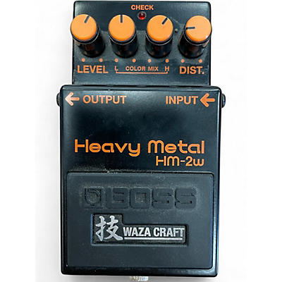 Used BOSS HM2 Heavy Metal Effect Pedal