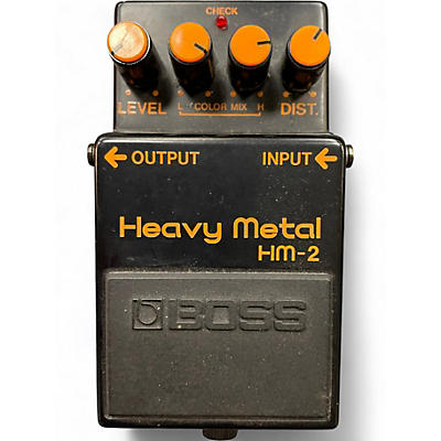 Used BOSS HM2 Heavy Metal Effect Pedal
