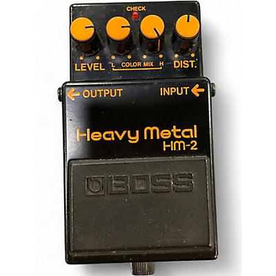 Used BOSS HM2 Heavy Metal Effect Pedal