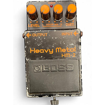 Used BOSS HM2 Heavy Metal Effect Pedal