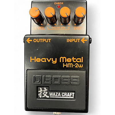 Used BOSS HM2 Heavy Metal Effect Pedal