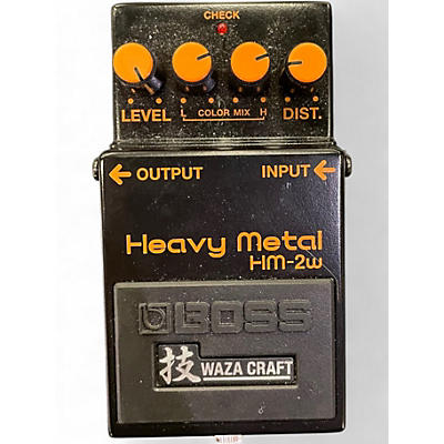 Used BOSS HM2 Heavy Metal Effect Pedal