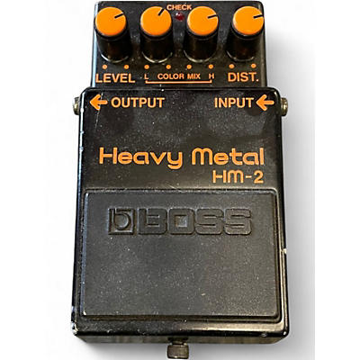Used BOSS HM2 Heavy Metal Effect Pedal