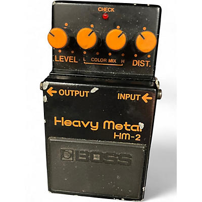 Used BOSS HM2 Heavy Metal Effect Pedal