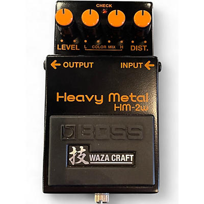 Used BOSS HM2 Heavy Metal Effect Pedal