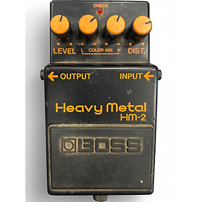 Used BOSS HM2 Heavy Metal Effect Pedal