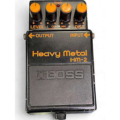 Used BOSS HM2 Heavy Metal Effect Pedal