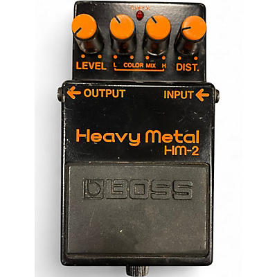 Used BOSS HM2 Heavy Metal Effect Pedal