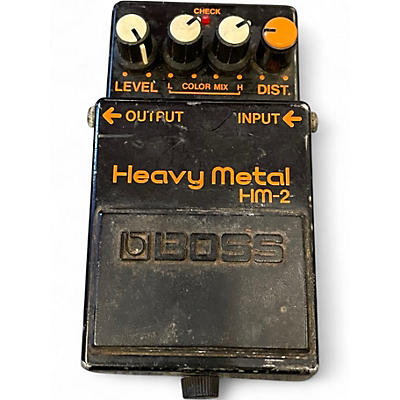 Used BOSS HM2 Heavy Metal Effect Pedal