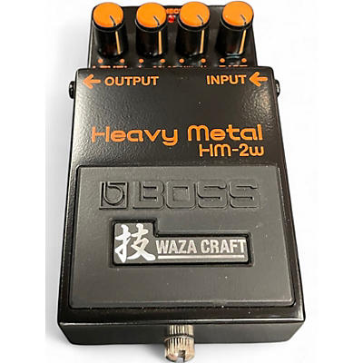 Used BOSS HM2 Heavy Metal Effect Pedal