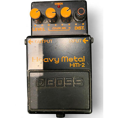 Used BOSS HM2 Heavy Metal Effect Pedal