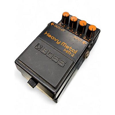 Used BOSS HM2 Heavy Metal Effect Pedal