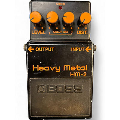 Used BOSS HM2 Heavy Metal Effect Pedal