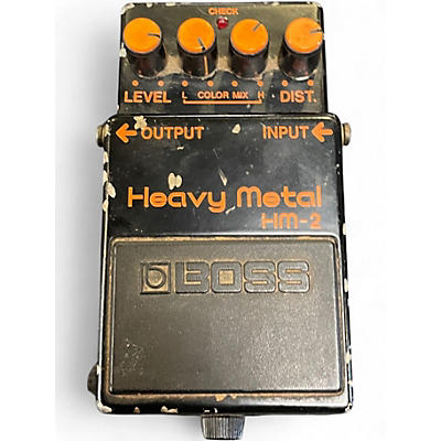 Used BOSS HM2 Heavy Metal Effect Pedal