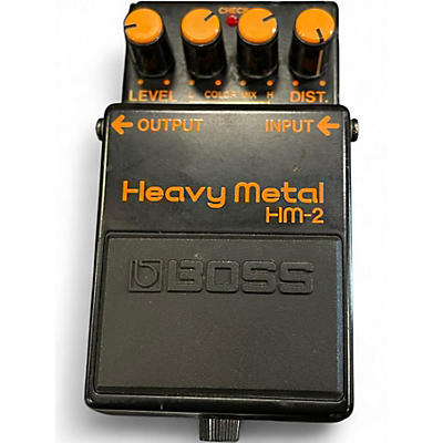 Used BOSS HM2 Heavy Metal Effect Pedal