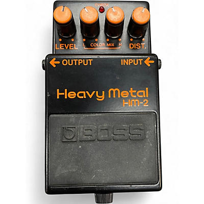 Used BOSS HM2 Heavy Metal Effect Pedal