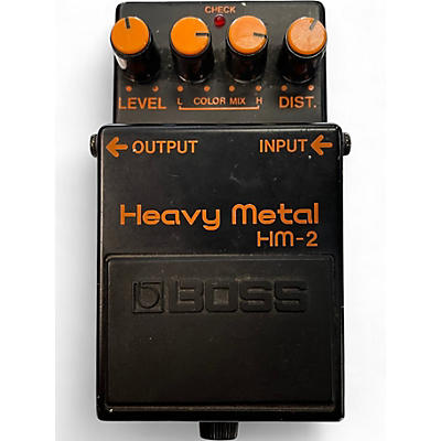Used BOSS HM2 Heavy Metal Effect Pedal
