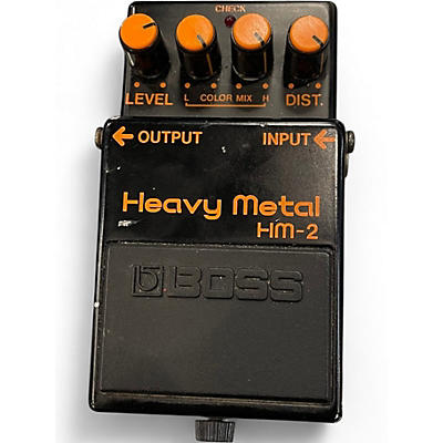Used BOSS HM2 Heavy Metal Effect Pedal