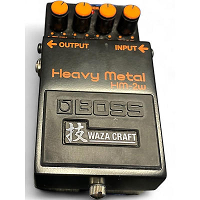 Used BOSS HM2 WAZA Effect Pedal