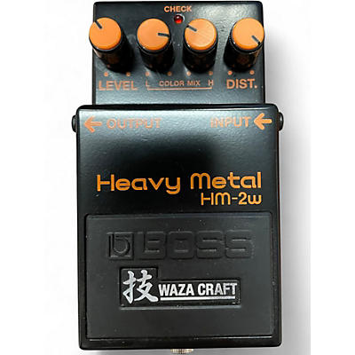 Used BOSS HM2 Waza Effect Pedal