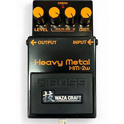 Used BOSS HM2W Effect Pedal