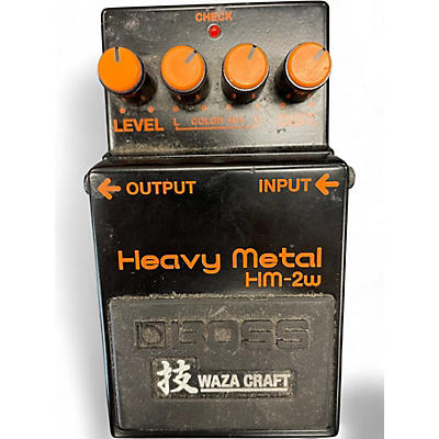 Used BOSS HM2W Effect Pedal