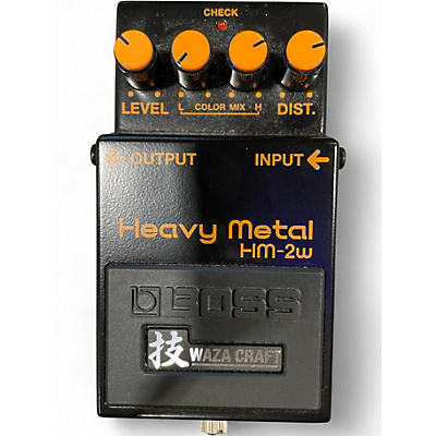 Used BOSS HM2W Effect Pedal