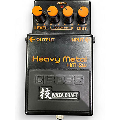 Used BOSS HM2W Effect Pedal