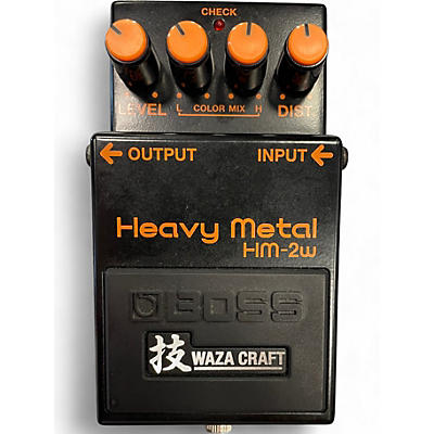 Used BOSS HM2W Effect Pedal