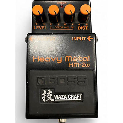 Used BOSS HM2W HEAVY METAL Effect Pedal