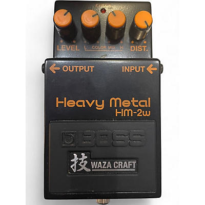 Used BOSS HM2W Heavy Metal Effect Pedal