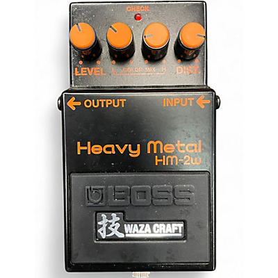 Used BOSS HM2W Heavy Metal Effect Pedal