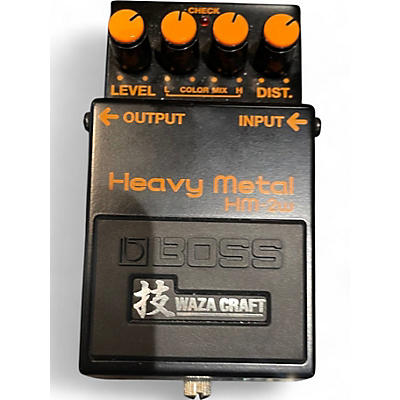 Used BOSS HM2W Heavy Metal Effect Pedal