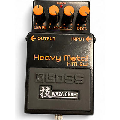 Used BOSS HM2W Heavy Metal Effect Pedal