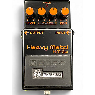 Used BOSS HM2W Heavy Metal Effect Pedal