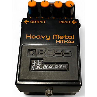 Used BOSS HM2W Heavy Metal Effect Pedal